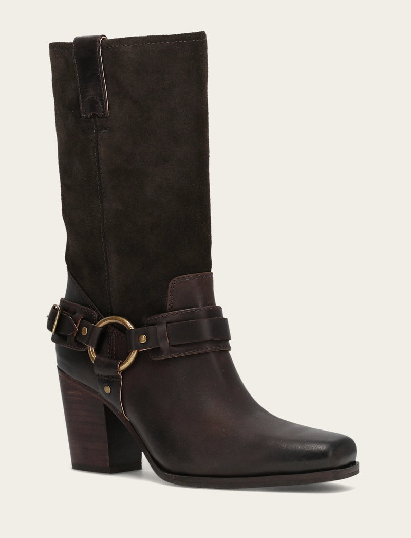 Shiloh Harness Belted - Dark Brown - Hero