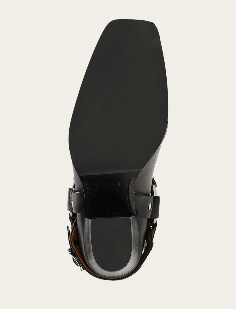 Shiloh Harness Belted - Black - Sole
