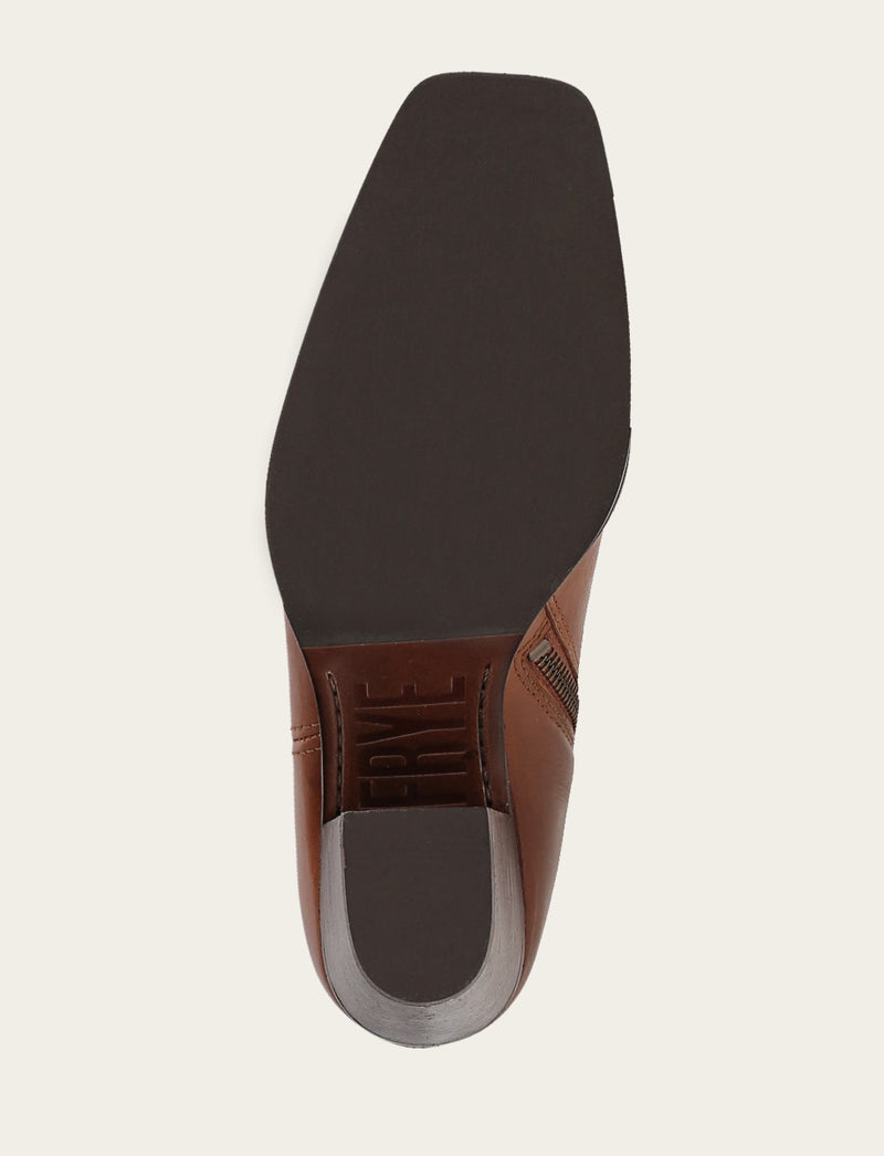 Shiloh Zip Bootie - Cinnamon - Sole