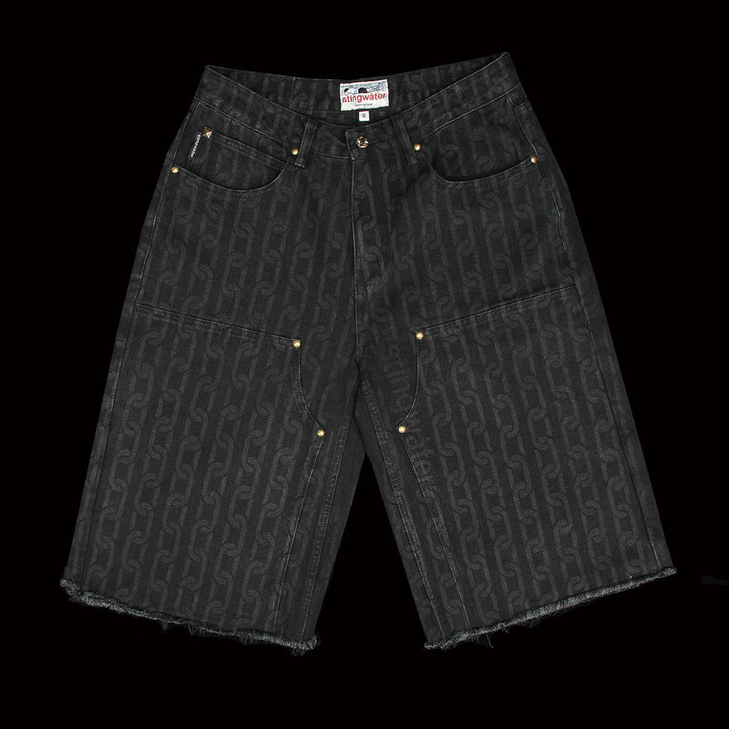 Signature Chain Double Knee Shorts