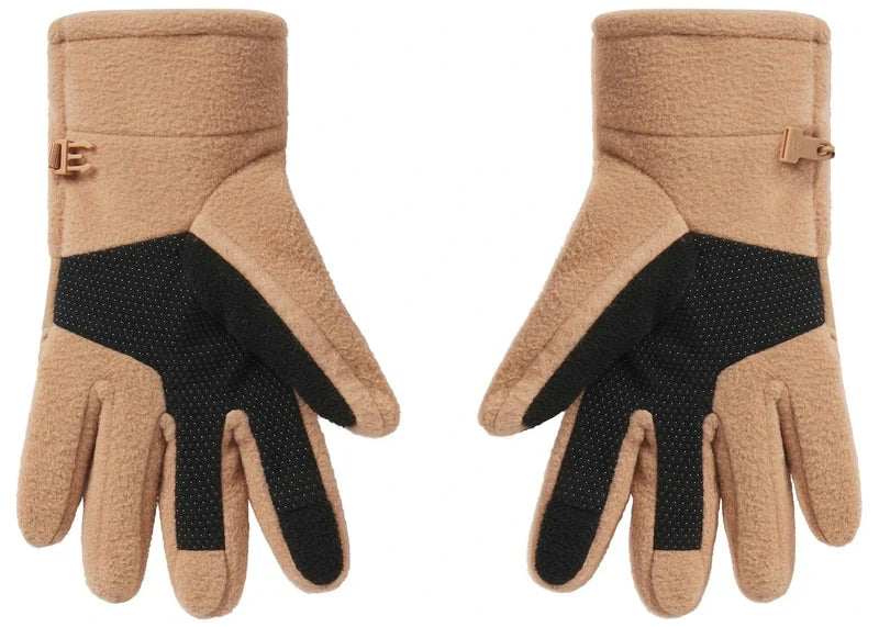 SKIMS x TNF Retro Denali Fleece Gloves Ochre
