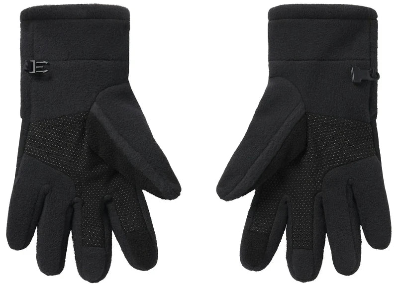 SKIMS x TNF Retro Denali Fleece Gloves Onyx