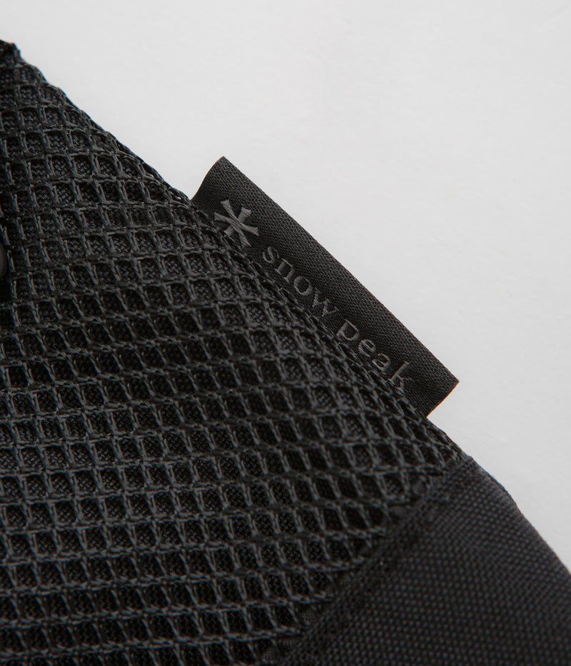 Snow Peak Everyday Use Sacoche Bag in Black