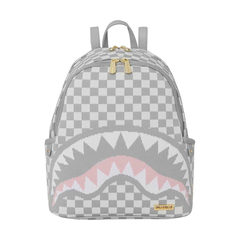 SPRAYGROUND Knit Sharks in Paris Cream Savage Backpack
