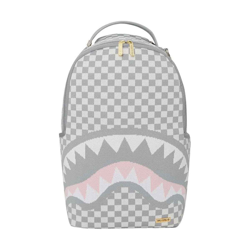 SPRAYGROUND Knit Sharks in Paris in Cream DLX Backpack