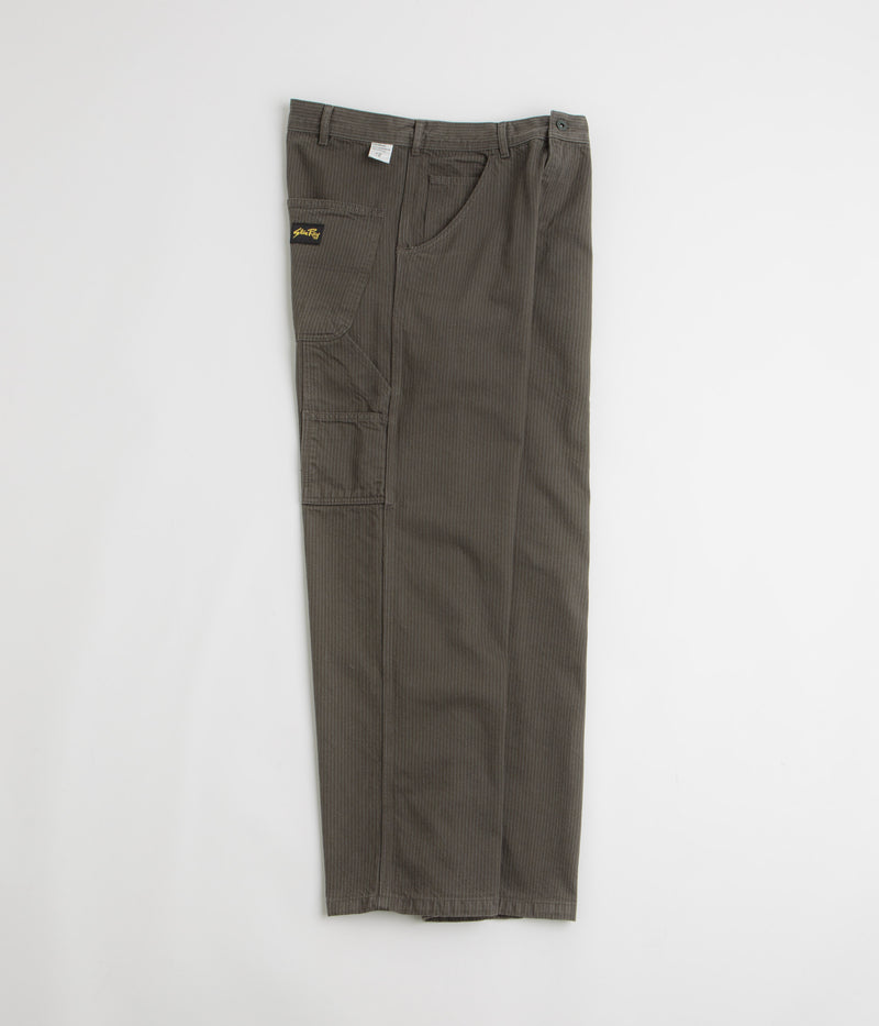 Stan Ray Big Job Painter Pants in Overdyed Black Hickory