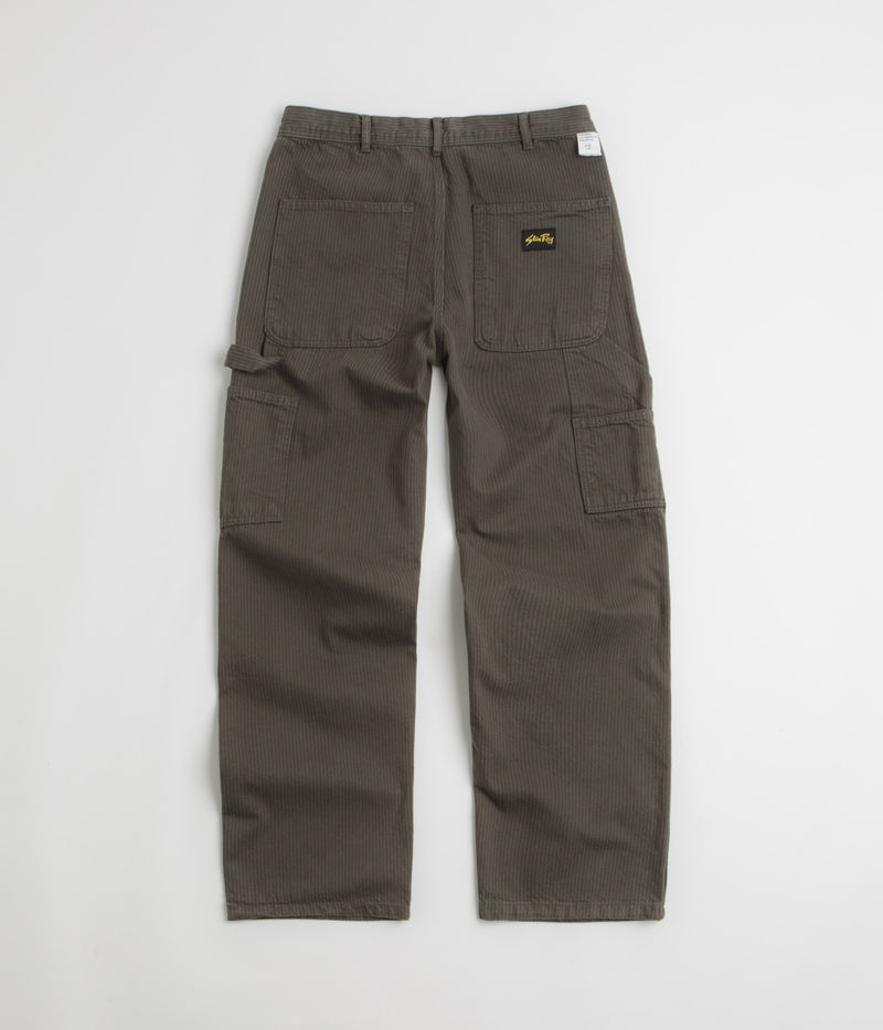 Stan Ray Big Job Painter Pants in Overdyed Black Hickory