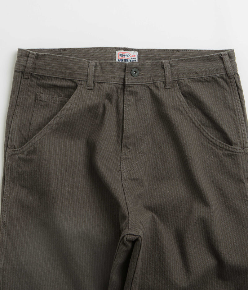 Stan Ray Big Job Painter Pants in Overdyed Black Hickory