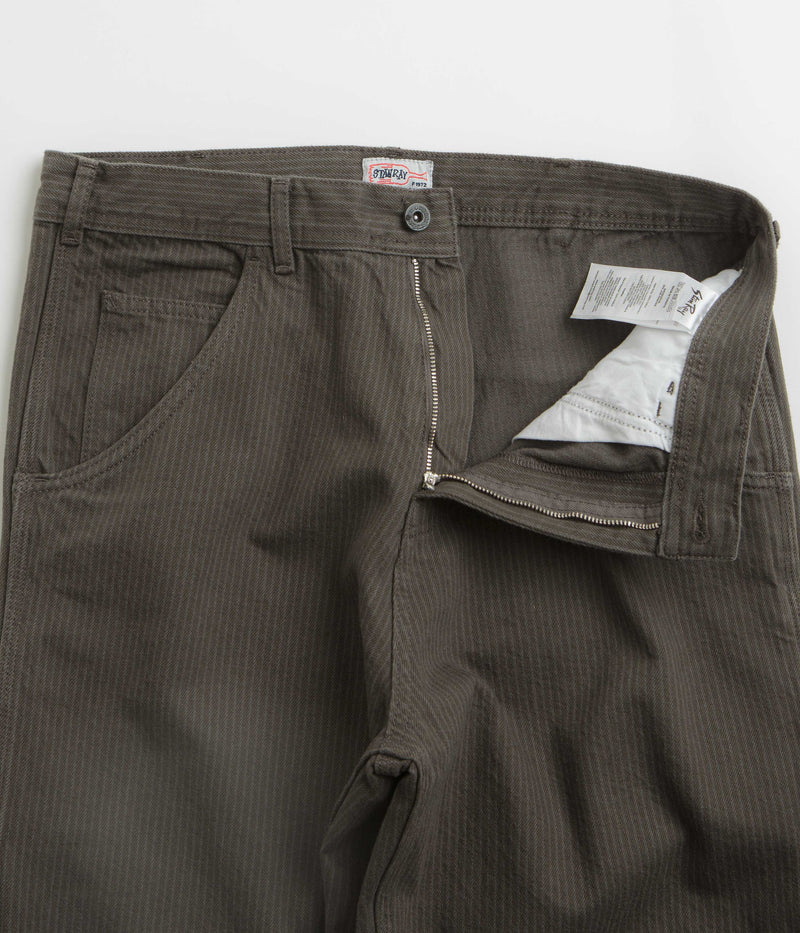 Stan Ray Big Job Painter Pants in Overdyed Black Hickory