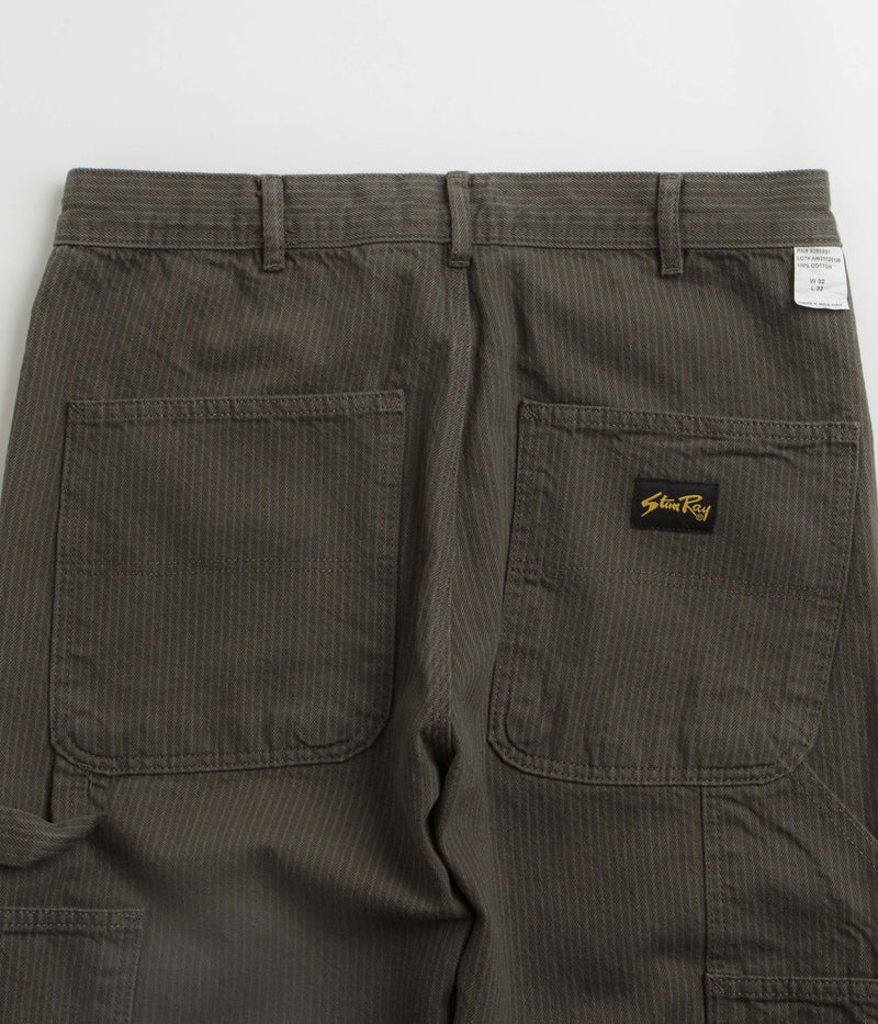 Stan Ray Big Job Painter Pants in Overdyed Black Hickory