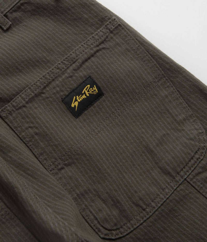 Stan Ray Big Job Painter Pants in Overdyed Black Hickory