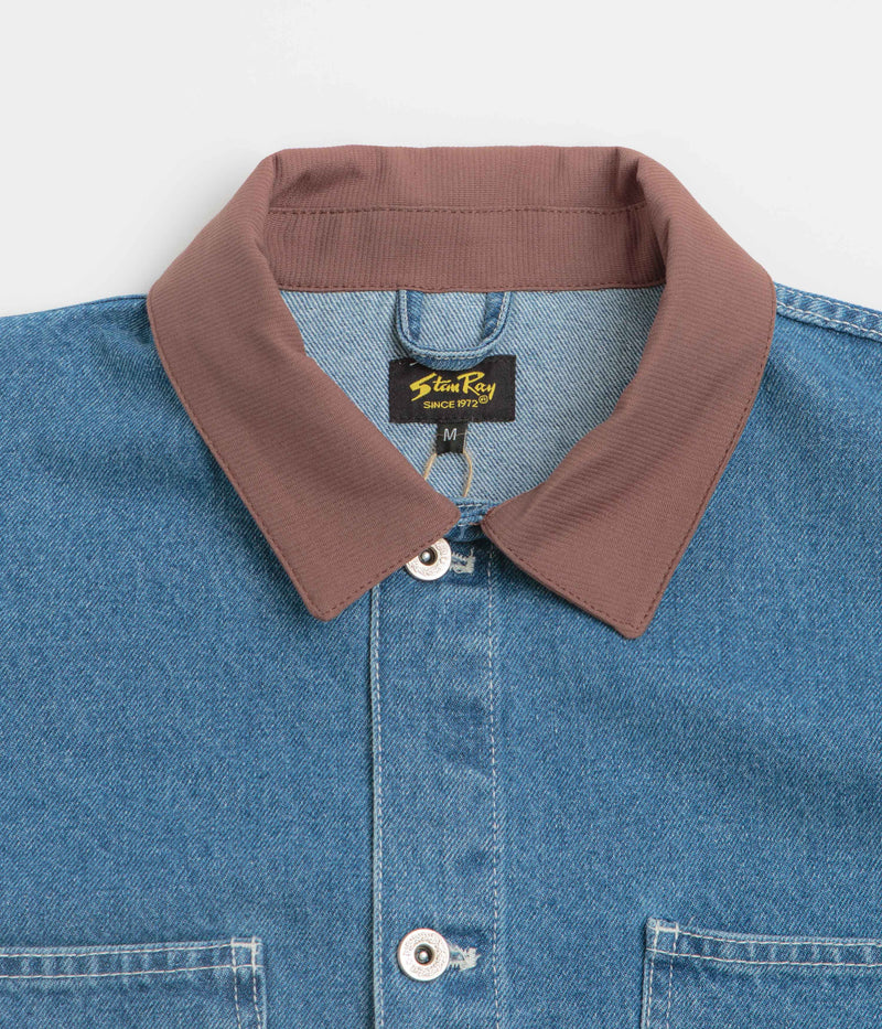 Stan Ray Coverall Jacket in 70'S Stone Denim