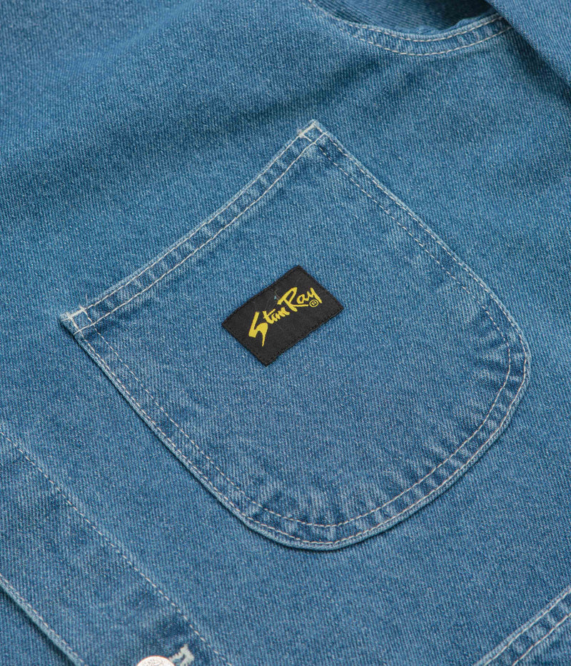 Stan Ray Coverall Jacket in 70'S Stone Denim