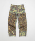 Stan Ray Double Knee Pants in Woodland DPM Duck and Leopard Duck Mix