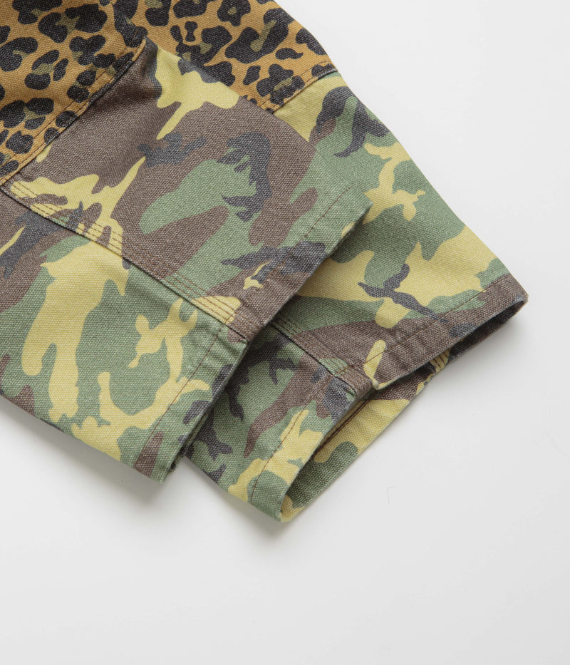 Stan Ray Double Knee Pants in Woodland DPM Duck and Leopard Duck Mix
