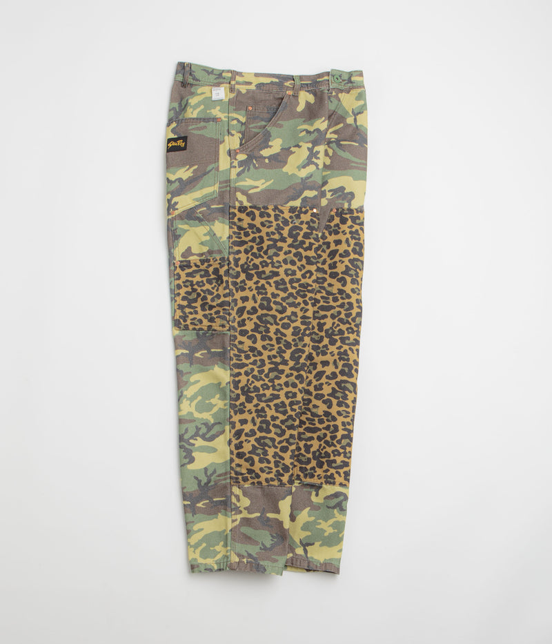 Stan Ray Double Knee Pants in Woodland DPM Duck and Leopard Duck Mix