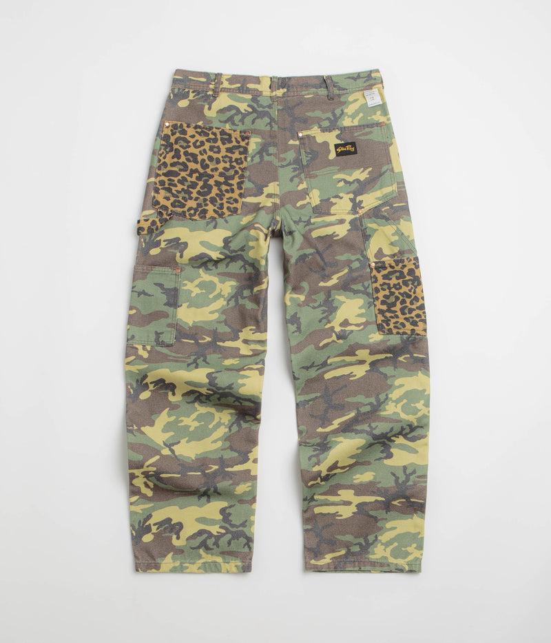 Stan Ray Double Knee Pants in Woodland DPM Duck and Leopard Duck Mix