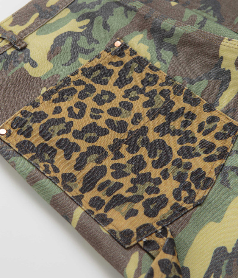Stan Ray Double Knee Pants in Woodland DPM Duck and Leopard Duck Mix