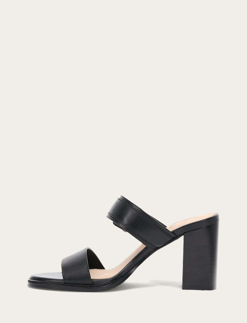 Stella Buckle Slide - Black - Inside