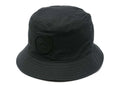Stone Island Logo Print Fisherman Hat Black