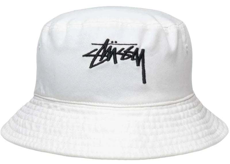 Stussy Big Stock Bucket Hat Natural