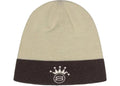 Stussy Crown Jacquard Skullcap Bone