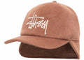 Stussy Ear Flap Wool Cap Brown