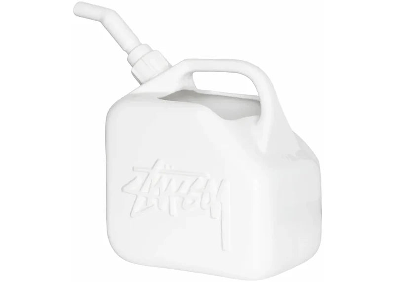 Stussy Gas Can Vase Ceramic White