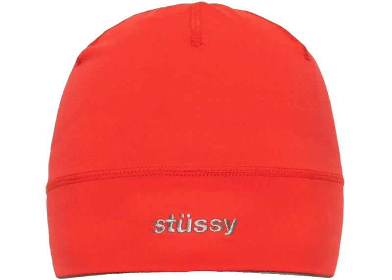 Stussy Helvetica Sport Skullcap Coral