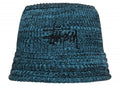 Stussy Knit Bucket Hat Blue