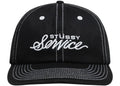 Stussy Mid Depth Service Strapback True Black