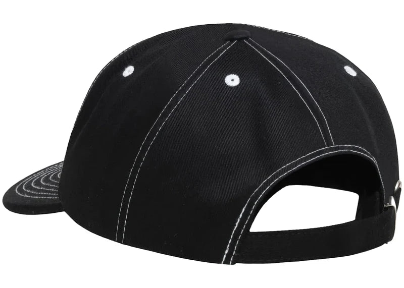 Stussy Mid Depth Service Strapback True Black