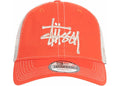 Stussy New Era 9Twenty Basic Trucker Orange