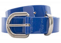 Stussy Patent Leather Belt Neon Royal