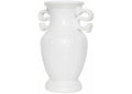 Stussy S Handle Ceramic Vase Ceramic White