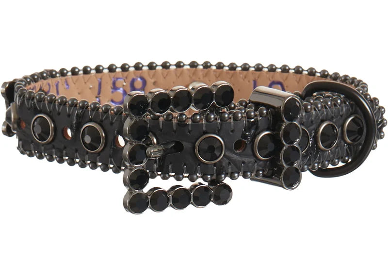 Supreme B.B. Simon Studded Dog Collar Black