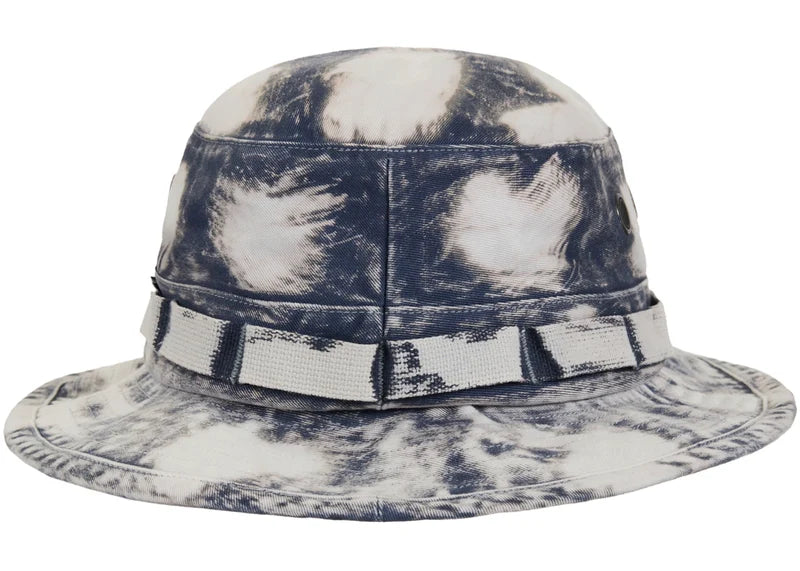 Supreme Bleached Chino Boonie Navy