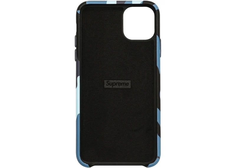 Supreme Camo iPhone Case Blue Camo