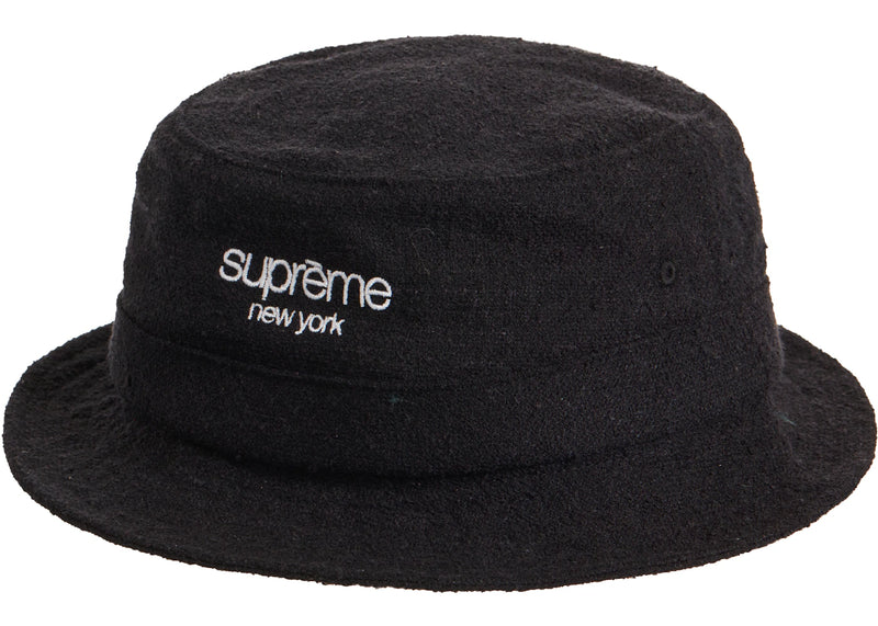 Supreme Classic Logo Terry Crusher Black