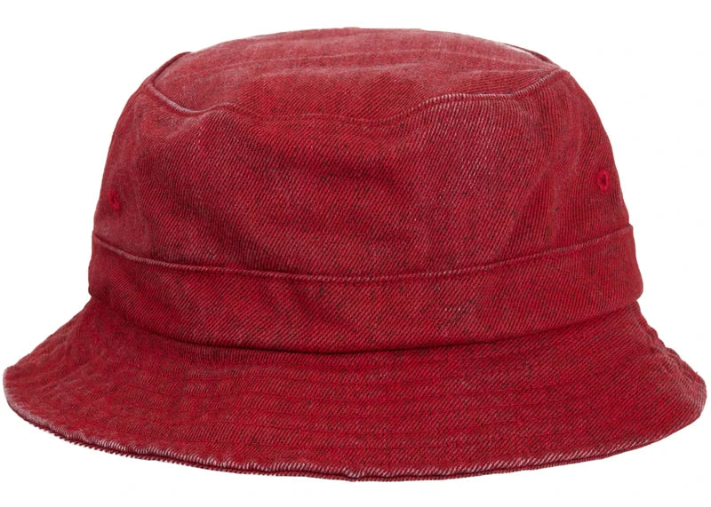 Supreme Coated Denim Crusher Red