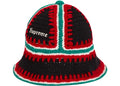 Supreme Crochet Edge Hat Black