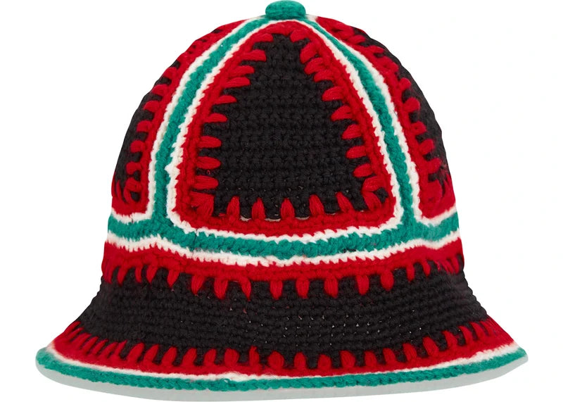Supreme Crochet Edge Hat Black