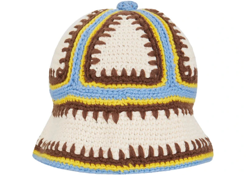 Supreme Crochet Edge Hat White