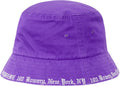 Supreme Embroidered Brim Crusher Purple