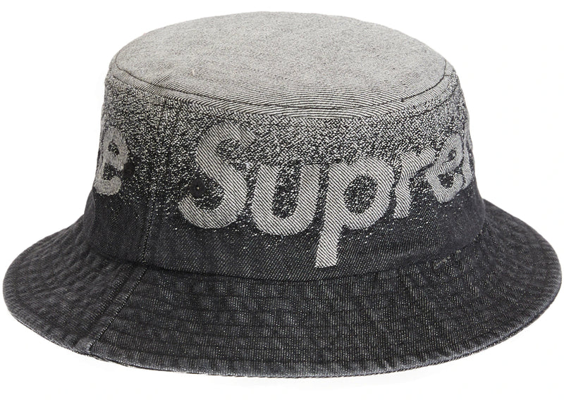 Supreme Fade Jacquard Denim Crusher Black