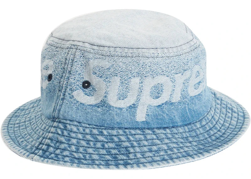 Supreme Fade Jacquard Denim Crusher Blue