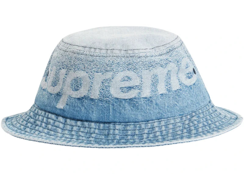 Supreme Fade Jacquard Denim Crusher Blue