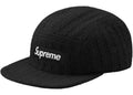 Supreme Fitted Cable Knit Camp Cap Black