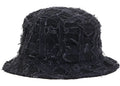 Supreme Frayed Patchwork Denim Crusher Washed Black
