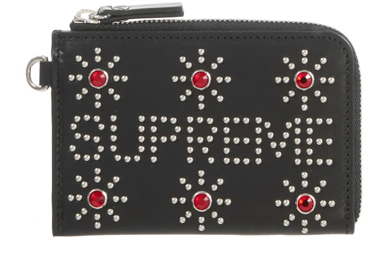 Supreme Hollywood Trading Company Studded Wallet Black